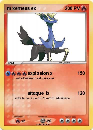 Pokemon m xerneas ex