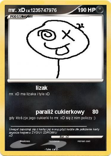 Pokemon mr. xD