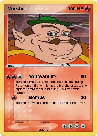 Pokemon Morshu