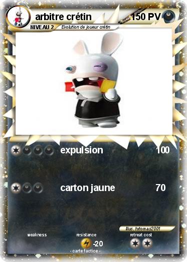 Pokemon arbitre crétin