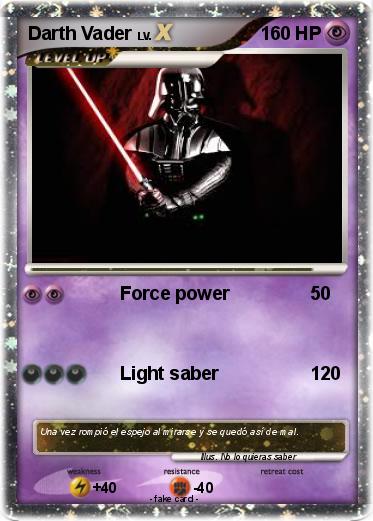 Pokemon Darth Vader