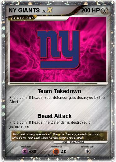 Pokemon NY GIANTS