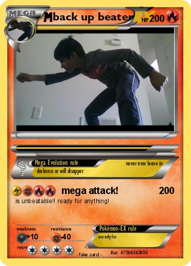 Pokemon back up beater