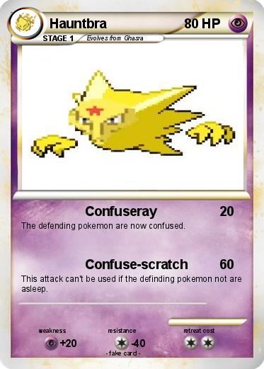 Pokemon Hauntbra