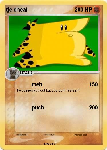Pokemon tje cheat