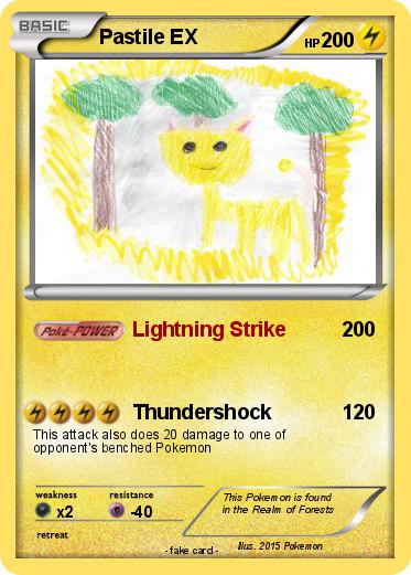 Pokemon Pastile EX