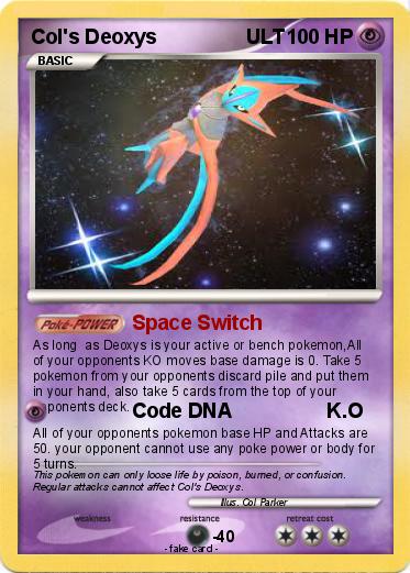 Pokemon Col's Deoxys                ULT