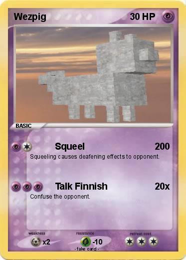 Pokemon Wezpig