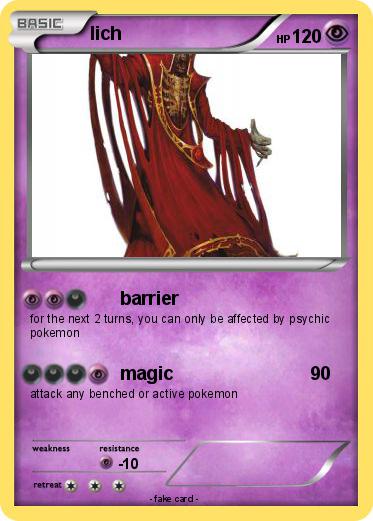 Pokemon lich