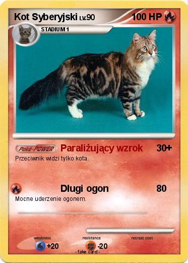 Pokemon Kot Syberyjski