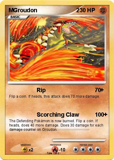 Pokemon MGroudon                         2