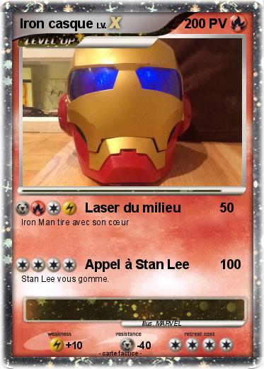 Pokemon Iron casque