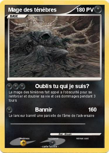Pokemon Mage des ténèbres