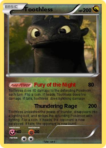 Pokemon Toothless