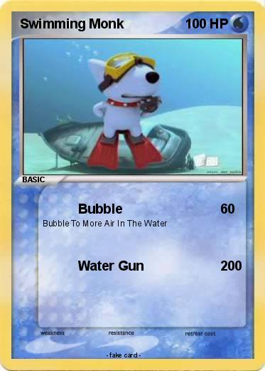 Pokemon Swimming Monk
