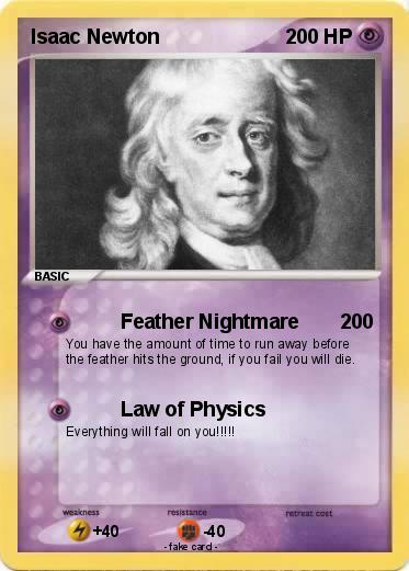 Pokemon Isaac Newton