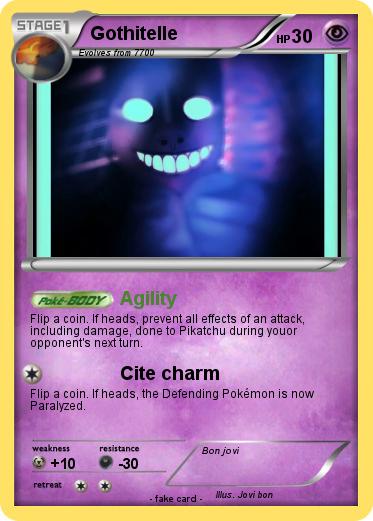 Pokemon Gothitelle