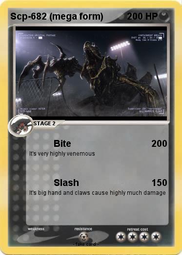 Pokemon Scp-682 (mega form)