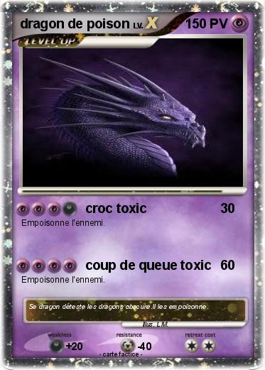Pokemon dragon de poison