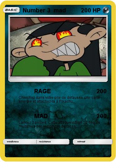 Pokemon Number 3  mad
