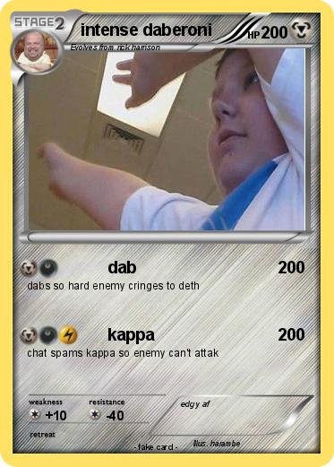 Pokemon intense daberoni