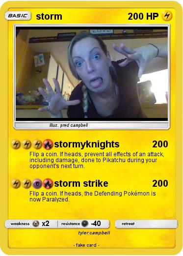 Pokemon storm