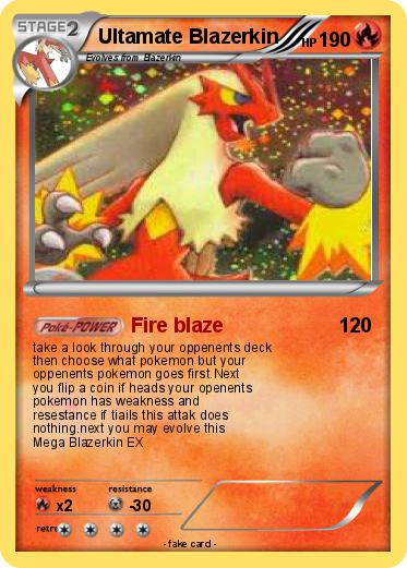 Pokemon Ultamate Blazerkin