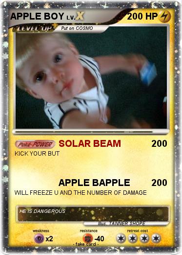 Pokemon APPLE BOY