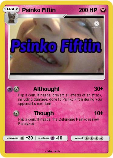 Pokemon Psinko Fiftín