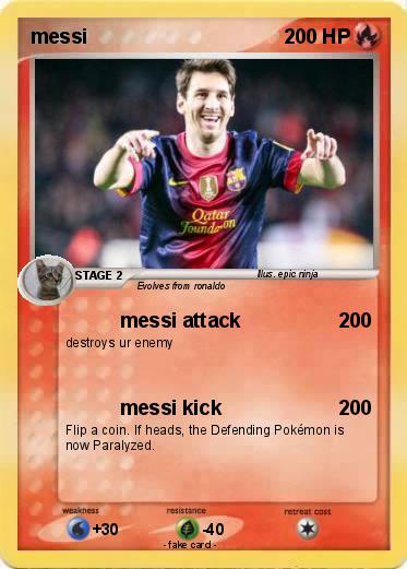 Pokemon messi