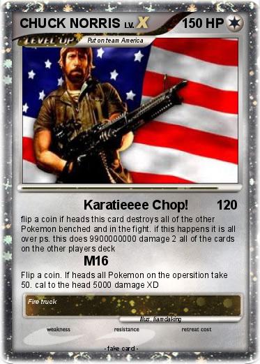 Pokemon CHUCK NORRIS