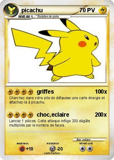 Pokemon picachu