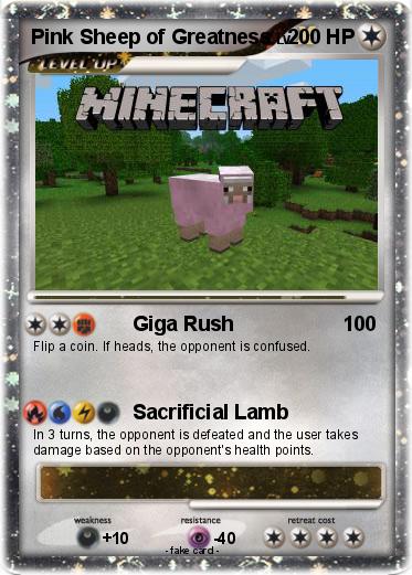 Pokemon Pink Sheep of Greatness