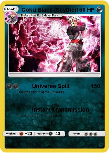 Pokemon Goku Black (Scythe)