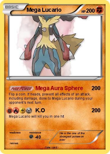 Pokemon Mega Lucario