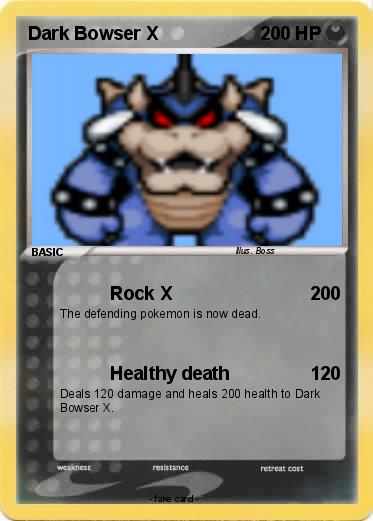 Pokemon Dark Bowser X