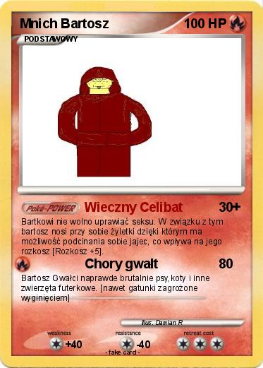 Pokemon Mnich Bartosz