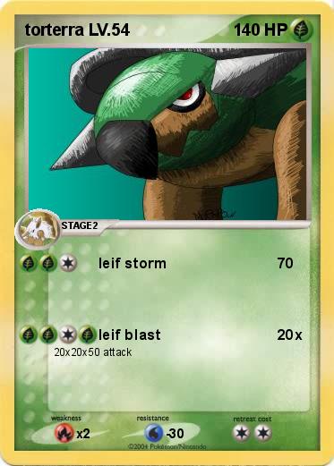 Pokemon torterra LV.54