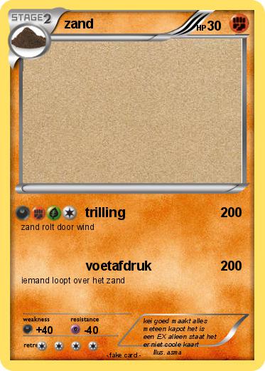Pokemon zand