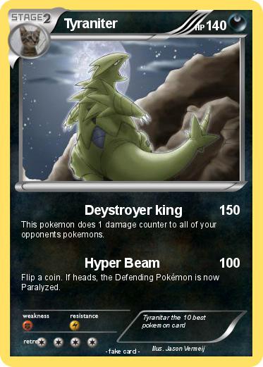 Pokemon Tyraniter