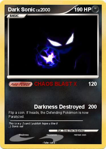Pokemon Dark Sonic