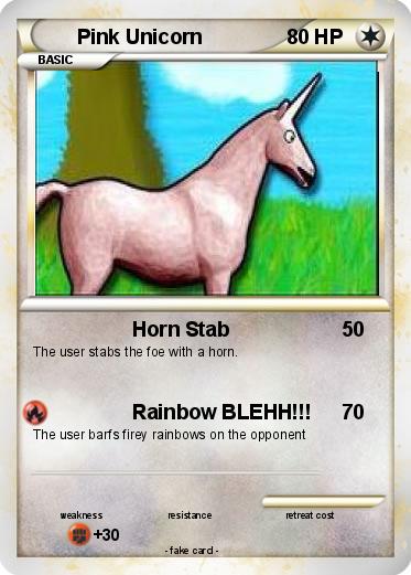 Pokemon Pink Unicorn