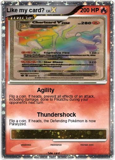 Pokemon Like my card?