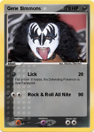Pokemon Gene Simmons