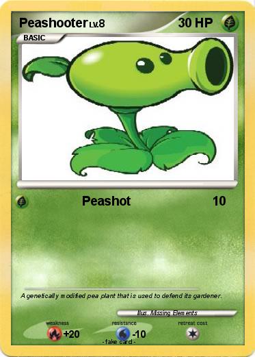 Pokemon Peashooter