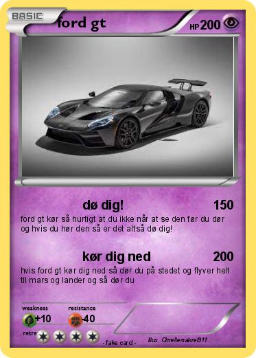 Pokemon ford gt