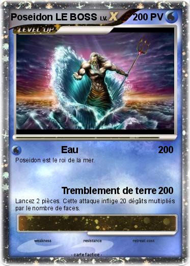 Pokemon Poseidon LE BOSS