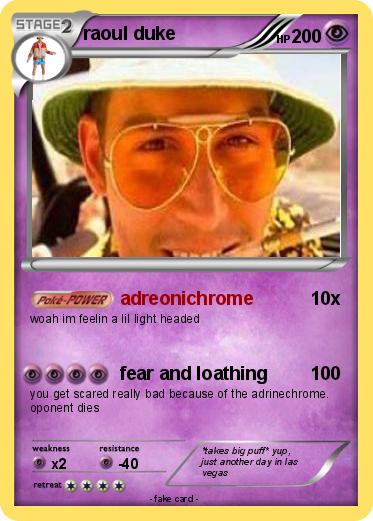 Pokemon raoul duke