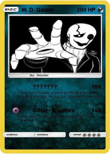 Pokemon W. D. Gaster