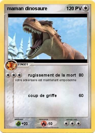 Pokemon maman dinosaure